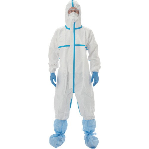 アイテックス 化学防護服 マストガードA-102 LL 適合身長165~180cm A102-LL