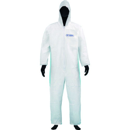 アゼアス 使い捨て保護服 SF製続服 AZ GUARD4000 Lサイズ AZ GUARD4000-L