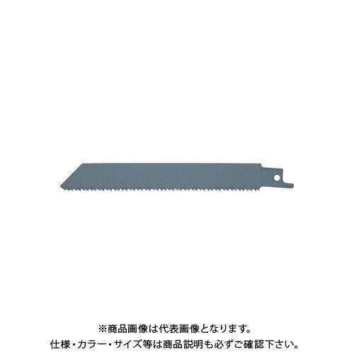 【メーカー】 ●パナソニック(株) 【特長】 ●木工・金工兼用刃(150mm) ●釘の入った木材や軟鋼・アルミ・塩ビなどの切断に。 ●木工・金工兼用刃。 【仕様】 ●●山数：10(1インチ当り) ●全長：150mm ●有効長：130mm ●刃厚：0.9mm ●材質：バイメタル