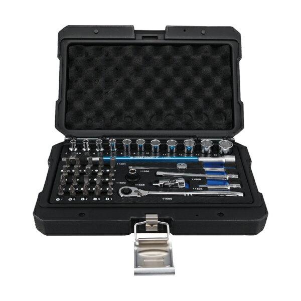 シグネット SIGNET 1/4DR 38PC ソケット＆ビットセット (6角) 11722