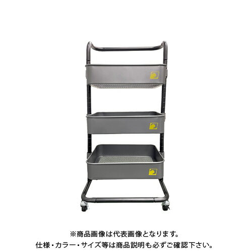 シグネット SIGNET 三段スチールラック 54158