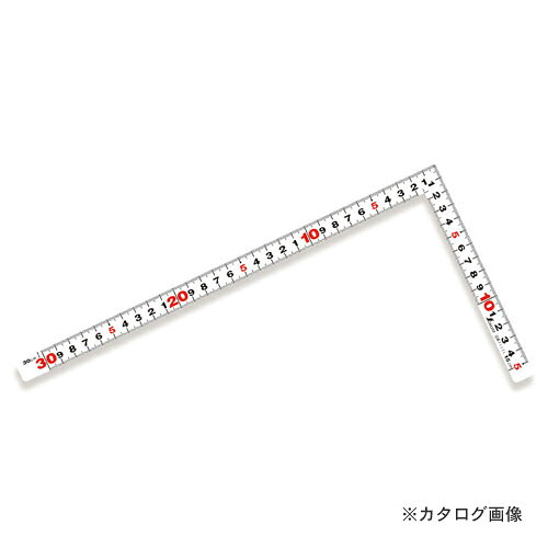 【メーカー】 ●シンワ測定(株) 【特長】 ●見やすい白地黒目盛です。 ●はがれにくいハードコーティング仕様です。 ●竿・角共に薄く平たいので材料にピタリと張り付き、ケガキやすくなっています。 ●材料や腰袋を傷つけない角丸形状です。 ●外側基点の内目盛が付いています。 【仕様】 ●角部形状 同厚 ●表目盛 長枝：外目盛 30cm 内目盛 30cm 短枝：外目盛 15cm 内目盛 10cm ●裏目盛 長枝：外目盛 30cm 内目盛 30cm 短枝：外目盛 15cm 内目盛 10cm ●本体サイズ 320（160）×15×1mm ●製品質量 54g ●直角度 100mmにつき0.1mm以下 ●長さの許容差 ±0.3mm 【材質・仕上げ】 ●ステンレス 【関連商品】 シンワ測定 曲尺平ぴた ホワイト 15cm 表裏同目 11170 シンワ測定 曲尺平ぴた ホワイト 50cm/1尺6寸 併用目盛 11183 シンワ測定 曲尺平ぴた ホワイト 1尺5寸/50cm 併用目盛 11182 シンワ測定 曲尺平ぴた ホワイト 50cm/1尺5寸 併用目盛 11181 シンワ測定 曲尺平ぴた ホワイト 1尺/30cm 併用目盛 11180 シンワ測定 曲尺平ぴた ホワイト 30cm/1尺 併用目盛 11179 シンワ測定 曲尺平ぴた ホワイト 5寸/15cm 併用目盛 11178 シンワ測定 曲尺平ぴた ホワイト 15cm/5寸 併用目盛 11177 シンワ測定 曲尺平ぴた ホワイト 1尺6寸 表裏同目 11176 シンワ測定 曲尺平ぴた ホワイト 1尺5寸 表裏同目 11175 シンワ測定 曲尺平ぴた ホワイト 1尺 表裏同目 11174 シンワ測定 曲尺平ぴた ホワイト 5寸 表裏同目 11173 シンワ測定 曲尺平ぴた ホワイト 50cm 表裏同目 11172 シンワ測定 曲尺平ぴた ホワイト 1尺6寸/50cm 併用目盛 11184 &nbsp;