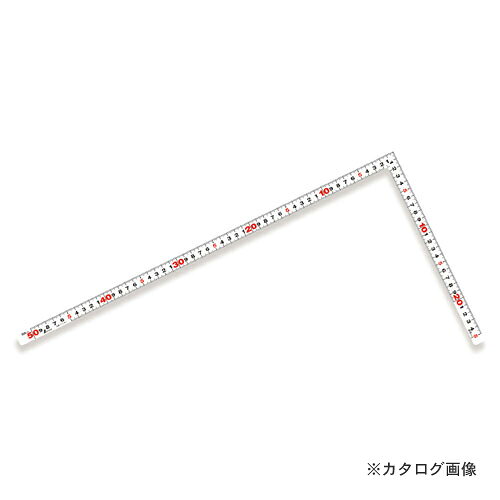 【メーカー】 ●シンワ測定(株) 【特長】 ●見やすい白地黒目盛です。 ●はがれにくいハードコーティング仕様です。 ●竿・角共に薄く平たいので材料にピタリと張り付き、ケガキやすくなっています。 ●材料や腰袋を傷つけない角丸形状です。 ●外側基点の内目盛が付いています。 【仕様】 ●角部形状 同厚 ●表目盛 長枝：外目盛 50cm 内目盛 45cm 短枝：外目盛 25cm 内目盛 20cm ●裏目盛 長枝：外目盛 尺5 内目盛 尺3 短枝：外目盛 7.5寸 内目盛 7寸 ●本体サイズ 520（260）×15×1mm ●製品質量 90g ●直角度 100mmにつき0.1mm以下 ●長さの許容差 ±0.4mm 【材質・仕上げ】 ●ステンレス 【関連商品】 シンワ測定 曲尺平ぴた ホワイト 15cm 表裏同目 11170 シンワ測定 曲尺平ぴた ホワイト 50cm/1尺6寸 併用目盛 11183 シンワ測定 曲尺平ぴた ホワイト 1尺5寸/50cm 併用目盛 11182 シンワ測定 曲尺平ぴた ホワイト 1尺/30cm 併用目盛 11180 シンワ測定 曲尺平ぴた ホワイト 30cm/1尺 併用目盛 11179 シンワ測定 曲尺平ぴた ホワイト 5寸/15cm 併用目盛 11178 シンワ測定 曲尺平ぴた ホワイト 15cm/5寸 併用目盛 11177 シンワ測定 曲尺平ぴた ホワイト 1尺6寸 表裏同目 11176 シンワ測定 曲尺平ぴた ホワイト 1尺5寸 表裏同目 11175 シンワ測定 曲尺平ぴた ホワイト 1尺 表裏同目 11174 シンワ測定 曲尺平ぴた ホワイト 5寸 表裏同目 11173 シンワ測定 曲尺平ぴた ホワイト 50cm 表裏同目 11172 シンワ測定 曲尺平ぴた ホワイト 30cm 表裏同目 11171 シンワ測定 曲尺平ぴた ホワイト 1尺6寸/50cm 併用目盛 11184 &nbsp;