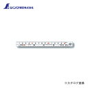 シンワ測定 直尺 シルバー 15cm併用目盛 W左基点 cm表示赤数字入 13202
