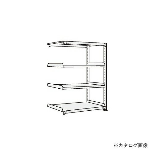 【注意】 ※商品画像はカタログ画像(代表画像)となっております。 実際の商品の色・サイズとは異なる場合がございますので、ご購入の際は商品説明文、メーカーカタログを併せてご確認いただきます事をお勧め致します。 【メーカー】 ●サカエ 【特長】 ●簡単ボルトレス構造なので組立て、中板移動、解体が間単に出来ます。 【仕様】 ●25mmピッチ段替え可能 ●注意事項：連結タイプのみでのご使用は出来ませんので必ず同機種の高さ・奥行きの同じ単体タイプをご購入ください。棚板段数は、天棚及び底棚を含みます。サカエ 総合カタログ2021年の【751ページ】をご参考下さい。