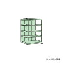 【送料別途】【直送品】サカエ SAKAE 中量棚PB型パネル付 PB-1345R(3)