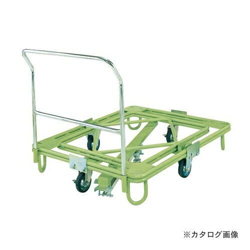 樂天商城 - 【送料別途】【直送品】サカエ SAKAE 自在移動回転台車 中重量型 取手・センターベース付 RC-1FG