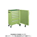 【送料別途】【直送品】サカエ キャビネットワゴンスイングドア付 CW-SD1N