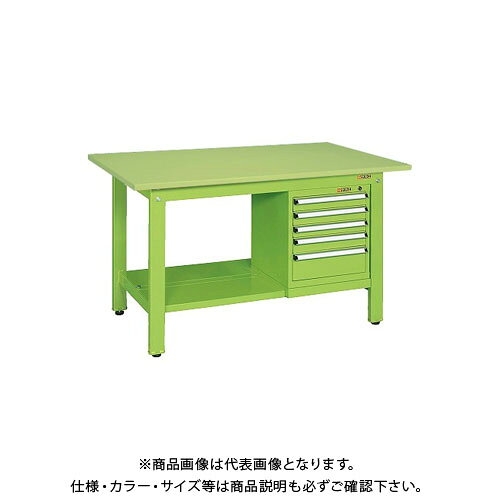 【注意】 ※商品画像はカタログ画像(代表画像)となっております。 実際の商品の色・サイズとは異なる場合がございますので、ご購入の際は商品説明文、メーカーカタログを併せてご確認いただきます事をお勧め致します。 【メーカー】 ●サカエ 【特長】 ●小物管理に優れたキャビネットを作業台へ組み込みました 【仕様】 ●セット内容・付属品：スモールキャビネット5段タイプ×1個付サカエ 総合カタログ2021年の【108ページ】をご参考下さい。