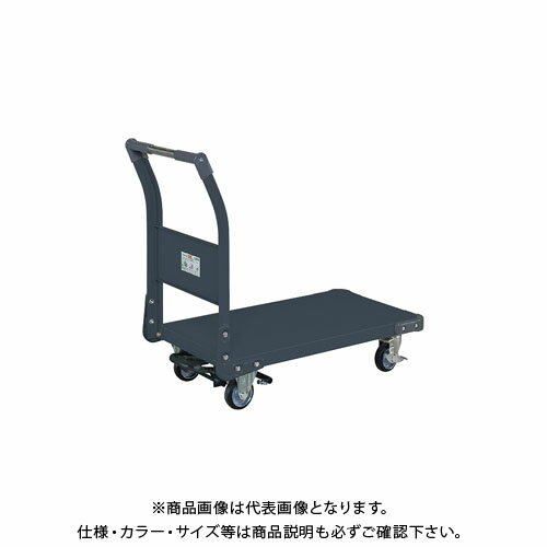 【送料別途】【直送品】サカエ 特製四輪車(フットブレーキ付) TAN-22BRD