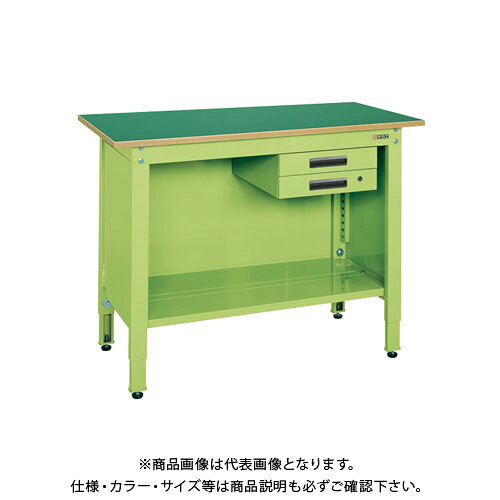 【注意】 ※商品画像はカタログ画像(代表画像)となっております。 実際の商品の色・サイズとは異なる場合がございますので、ご購入の際は商品説明文、メーカーカタログを併せてご確認いただきます事をお勧め致します。 【メーカー】 ●サカエ 【特長】 ●高さ800 1000mmの範囲で任意の高さに調整可能！！作業に最適な高さに調整してご利用下さい。 【仕様】 ●底板：スチール ●脚部伸縮自由、脚部には目盛り付！ ●引出し内寸：W342×D392×H51mm ●セット内容（付属品）：引出し：2段 ●特許登録：特許出願中サカエ 総合カタログ2021年の【162ページ】をご参考下さい。