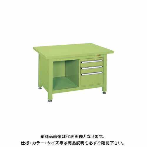 【送料別途】【直送品】サカエ 超重量作業台Wタイプ WS-2F3B