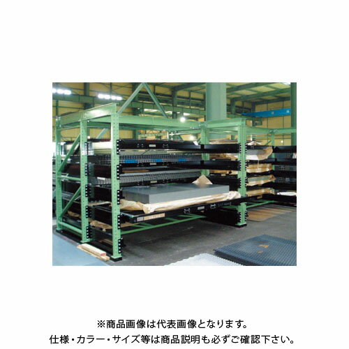 【送料別途】【直送品】サカエ SAKAE スライドラック 5段 3'×6'用 TFSR20-2005AT