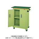 【送料別途】【直送品】サカエ SAKAE パネルワゴン天板付 サカエリューム天板 750×500×900 サカエグリーン PMW-6ANT