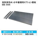 【送料別途】【直送品】サカエ SAKAE 高耐食性めっき中量棚用オプション棚板 W900×D450用 MB-94N