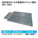 【送料別途】【直送品】サカエ SAKAE 高耐食性めっき中量棚用オプション棚板 W1800×D600mm用 MB-186N