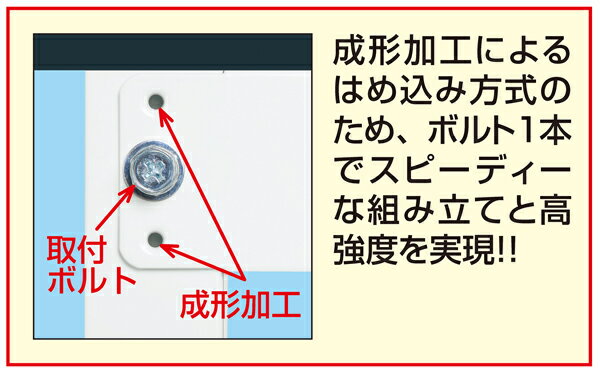 【送料別途】【直送品】サカエ 軽量作業台 KADタイプ 耐荷重180kg メラミン天板 H900 固定式 W1200×D750×H900mm KAD-127MW