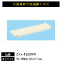 【送料別途】【直送品】サカエ 作業台用オプション中板 パールホワイト 抗菌粉体塗装 W1200×D600mm CKK-1260NW