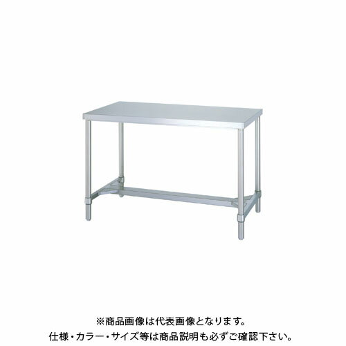【送料別途】【直送品】シンコー ステンレス作業台(H枠仕様) 450×450×800 WHN-4545
