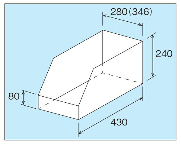 【送料別途】【直送品】中軽量ラック (段ボール仕切ケース付モデル) 単体 アイボリー (間口)1800 (奥行)450 (高さ)1800mm サカエ RLW-1726-S30 [3]