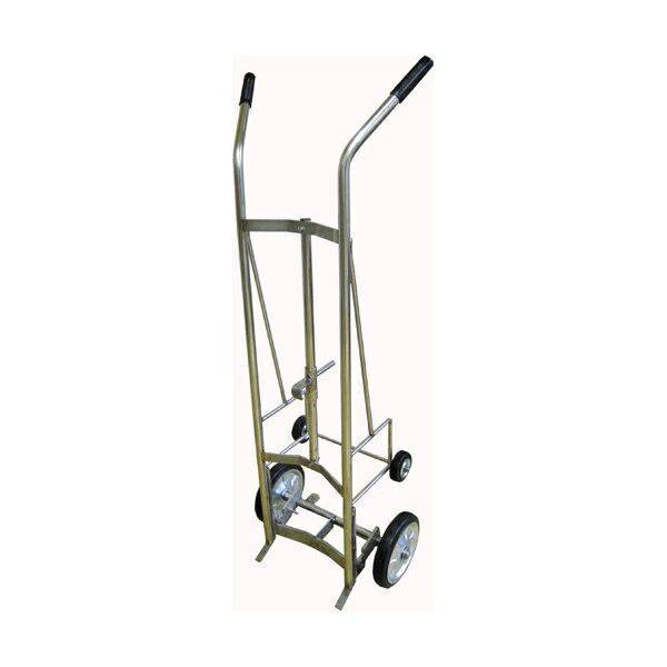 【送料別途】【直送品】ステンレス製ドラム缶運搬車 神戸車輛製作所 SUS187B