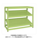 【送料別途】【直送品】サカエ SAKAE RKラック傾斜棚タイプ(単体/3段) W1500×D450×H1200 グリーン RKN-5423S