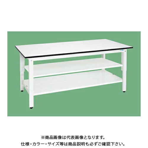 【送料別途】【直送品】サカエ SAKAE 軽量作業台(KHタイプ/ポリエステル天板/中板...