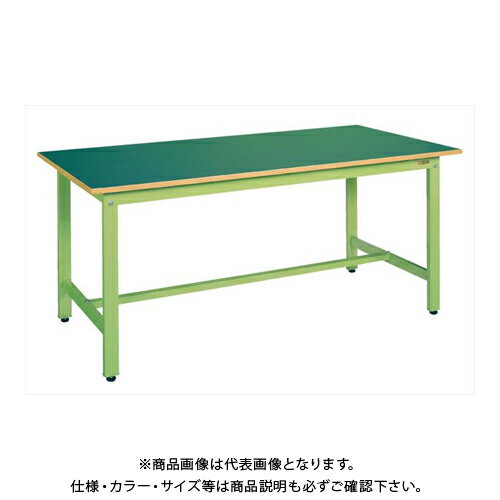 【送料別途】【直送品】サカエ SAKAE 軽量作業台KHタイプ(サカエリューム天板) W1200×D600×H800 グリーン KH-48F