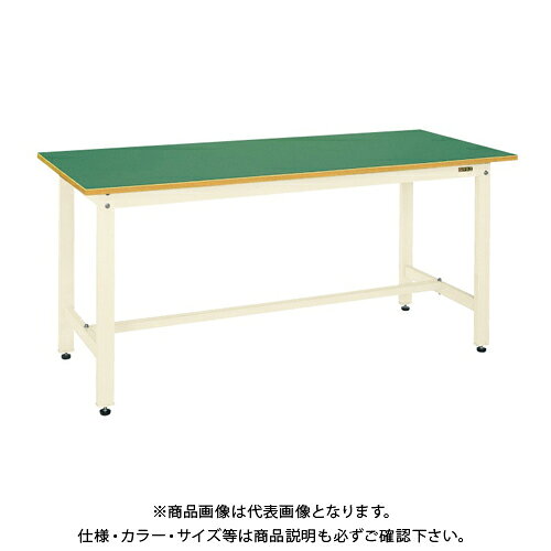 【送料別途】【直送品】サカエ SAKAE 軽量作業台KHタイプ(サカエリューム天板) W1200×D900×H800 (アイボリー×グリーン) KH-40FI