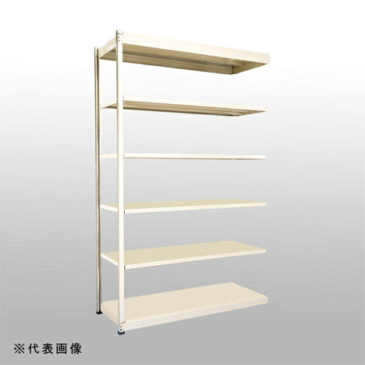 【送料別途】【直送品】中量ラックGSN型 (150kg/連結タイプ) 高さ2400×間口890×奥行452mm 天地6段 アイボリー 扶桑金属 GSN-K2409B6R 【送料別途】【直送品】中量ラックGSN型 (150kg/連結タイプ) 高さ2400×間口890×奥行452mm 天地6段 アイボリー 扶桑金属 GSN-K2409B6R