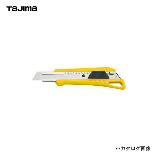 【メーカー】 ●（株）TJMデザイン 【特長】 ●繊細な加工が可能です。 ●しっかり握れて滑りにくいエラストマー樹脂グリップを採用しています。 ●刃折り器（スナッパー）付です。 【用途】 ●超厚物切断用カッター。 【仕様】 ●全長(mm):155 ●適合替刃:CBL-SG10・CBL-SG50・CBL-SK10・CBL-SK50・CB-50D ●替刃:L型カッター用（刃厚：0.5mm） ●刃長(mm):100 ●質量(g):81 ●刃厚：0.5mm 【注意】 ●刃物ですので取り扱いにご注意下さい。 ●使用後の折れ刃は、適切な処理をして下さい。 【原産国】 ●中国 【質量】 ●81G 【関連商品】 タジマツール Tajima カッターナイフ 内蔵ロック25 赤 LC520RBL タジマツール Tajima カッターナイフ 内蔵ネジプロ 緑 LC521GBL タジマツール Tajima カッターナイフ 内蔵ネジプロ 赤 LC521RBL タジマツール Tajima カッターナイフ 内蔵ネジプロ 黄 LC521YBL タジマツール Tajima グリ-L オートロック ブルー LC560BCL タジマツール Tajima オートロック グリ-L LC560BKCL タジマツール Tajima グリ-L オートロック ミニコンディスプレイセット LC560CL タジマツール Tajima オートロックグリ-L(マゼンタ) LC560MGCL タジマツール Tajima グリ-L オートロック オレンジ LC560ORCL タジマツール Tajima グリ-L オートロック レッド LC560RCL