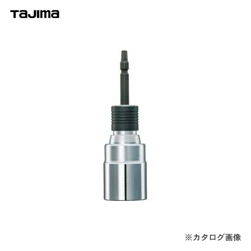 【メーカー】 ●（株）TJMデザイン 【特長】 ●ソケットを寿命まで使えるビット交換式です。 ●市販のインパクトドライバー用ビットが使えます。 ●1本で2サイズ使える、ダブルソケットです。 ●柱際のボルトナットも締めやすいです。 【用途】 ●電動インパクトドライバー用ソケット 【仕様】 ●軸寸法(mm):6.35 ●全長(mm):122 ●対辺寸法(mm):19、24 ●タイプ:12角 ●奥行(mm):32 ●高さ(mm):32 ●幅(mm):122 ●質量(g):235 ●6角 【注意】 ●本製品には通電性があります。感電に注意して下さい。 【原産国】 ●日本 【質量】 ●235G 【関連商品】 タジマツール Tajima 耐久ソケットシングル 32mm 6角 TSK-T32-6K タジマツール Tajima 耐久ソケットシングル 36mm 6角 TSK-T36-6K タジマツール Tajima タジマソケット ダブル10×13 板ラチェ対応 6角 TSK-W1013RA タジマツール Tajima タジマソケット ダブル13×17 板ラチェ対応 6角 TSK-W1317RA タジマツール Tajima ビット交換式ソケット ダブル 17×21 TSK-W1721 タジマツール Tajima タジマソケット ダブル17×21 6角 TSK-W1721-6K タジマツール Tajima ビット交換式ソケット ダブル 17×21 落下防止付 TSK-W1721RB タジマツール Tajima タジマソケット ダブル17×21 6角 落下防止付 TSK-W1721RB-6K タジマツール Tajima ビット交換式ソケット ダブル 19×24 首振り TSK-W1924KF タジマツール Tajima タジマソケット 全ネジ用 2分5厘 板ラチェ対応 TSK-ZN25RA