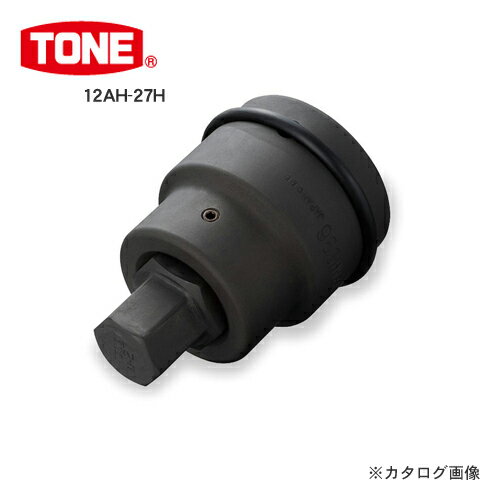 TONE トネ 38.1mm(1 1/2”) インパクト用ヘキサゴンビットソケット(差替品) 12AH-46H