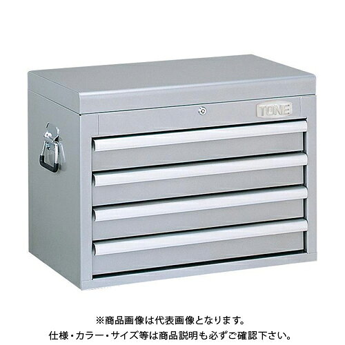 【送料別途】【直送品】TONE トネ トップチェスト シルバー WS114S
