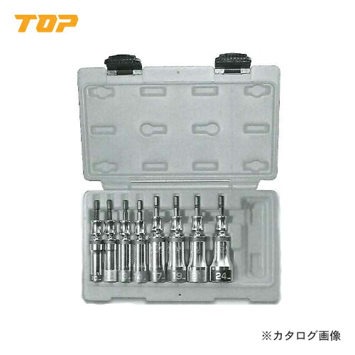 樂天商城 - トップ工業 TOP 電動ドリル用 ユニバーサルソケットセット EUS-1024S