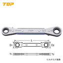 トップ工業 TOP 板ラチェットレンチ PR-17X19N(4)