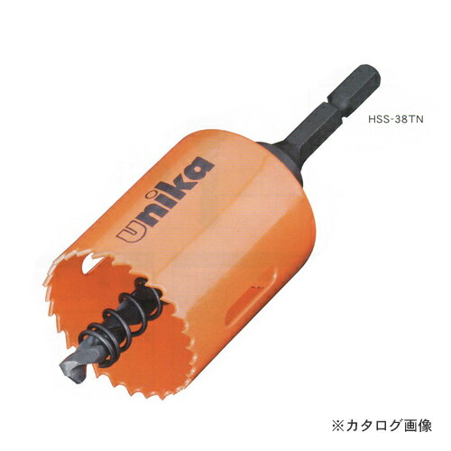 【お買い得】ユニカ H.S.Sハイスホールソー ツバ無し 48mm HSS-48TN
