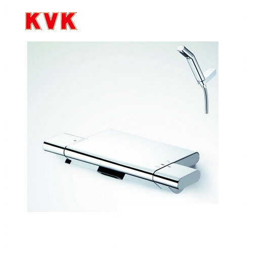 Rakuten - [KF900W]KVK 浴室水栓 サーモスタット式シャワー 壁付タイプ 寒冷地用 【送料無料】 おしゃれ