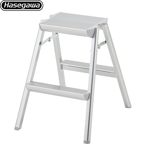 Ladders - [SEW-6a] 長谷川工業 はしご・脚立 踏台 SEW 2段 最大使用質量：100kg 天板幅広 【送料無料】【直送 代引・土日祝配送・時間指定 不可】