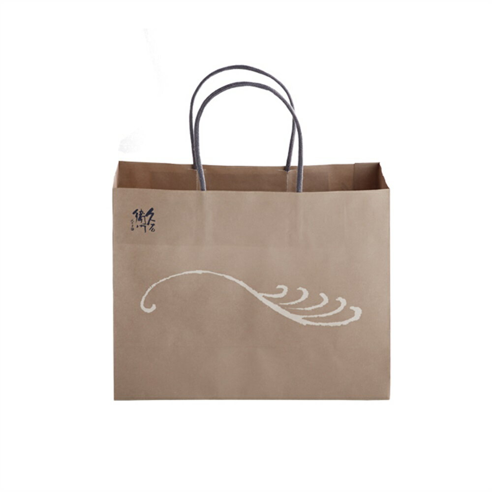 【手提げ袋〈小〉】 林久右衛門商店 久右衛門 ラッピング ギフト お祝い 慶事 出産 結婚 お歳暮 和風 オリジナル 紙袋 高さ22cm×横28cm×マチ11c...