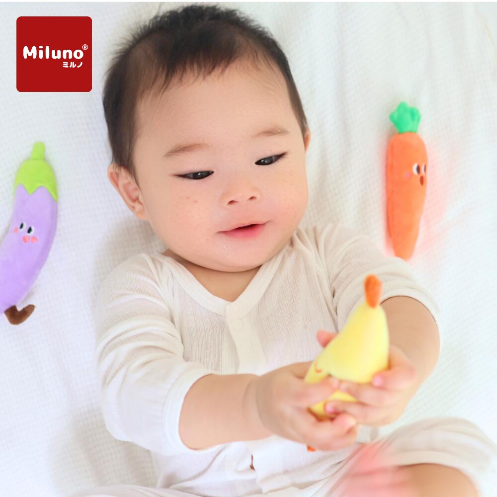 乐天商城 - MILUNO【モロー反射軽減にぎにぎ】赤ちゃんおもちゃ 0ヶ月 新生児 ベビー 超軽量 ギフト【洗い可能/BPAフリー】