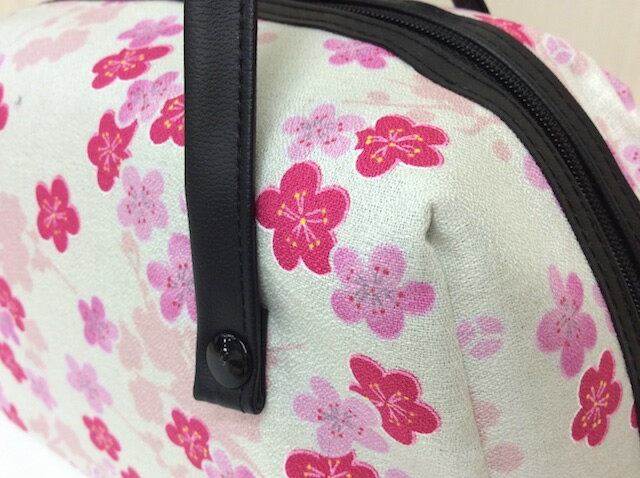【花和小紋】和柄バッグ 桜 日本製　wagarabag-1