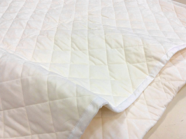 【パシーマ】パットシーツ【ダブル】医療用純度の脱脂綿とガーゼで作るシンプル寝具　日本製　きなり