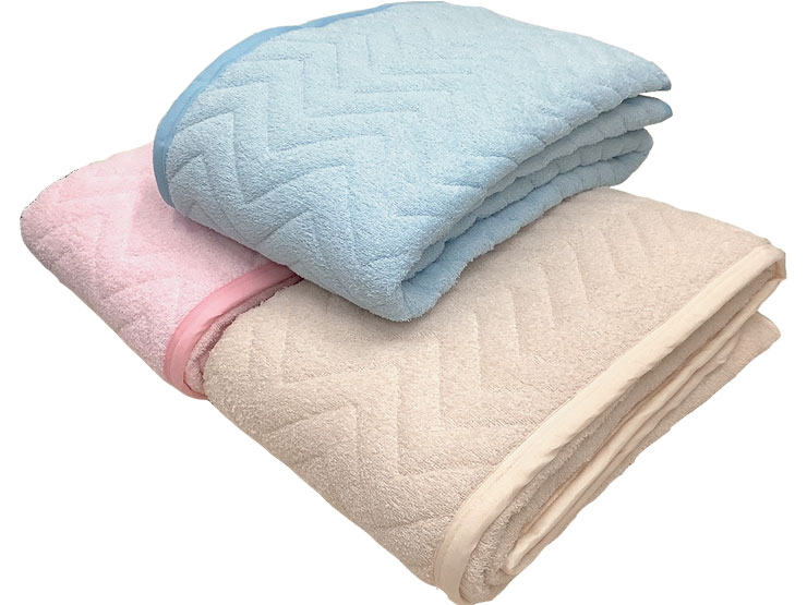 吸水性抜群！汗とりパット 敷パット 抗菌 防臭 防ダニ 麻混わた 日本製