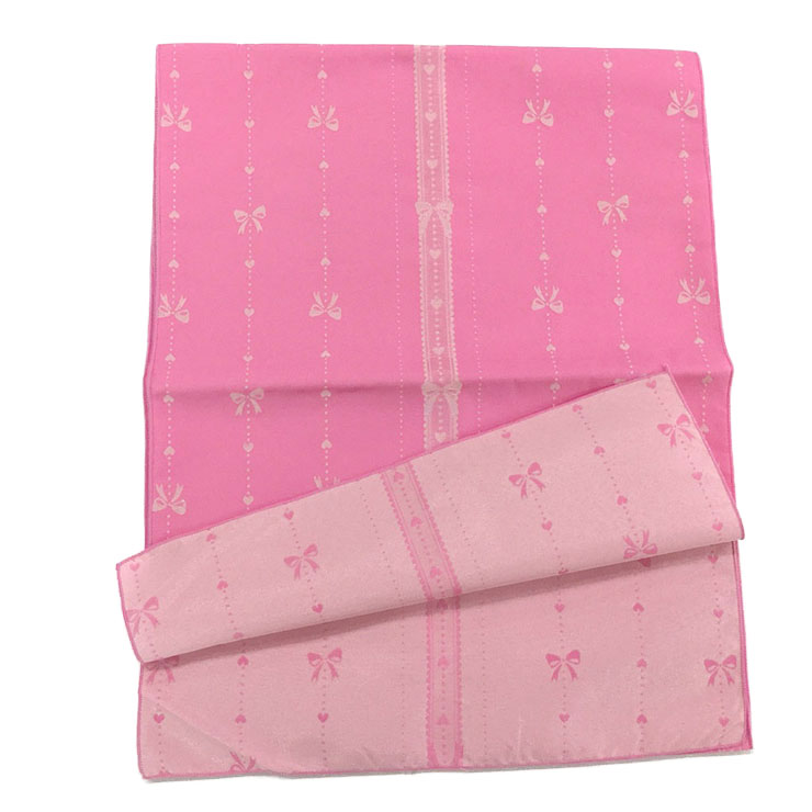 【訳あり】浴衣 兵児帯 ピンク リボン 日本製 182-f9874lp-6