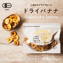 【送料無料】ドライ バナナチップス(有機JAS・オーガニック)(450g/フィリピン産/無添加)カリッと食感とバナナの甘みがクセになる！食物繊維たっぷりの美味しいドライバナナチップスです。|無添加 防腐剤不使用Natural dry banana chips dryfruit