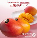 【送料無料】太陽のタマゴ(特大玉2玉)最高級フルーツ宮崎の厳しい基準を乗り越えた『香り・色艶・糖度』全てが最高のプレミアム宮崎完熟マンゴー【専用箱付・熨斗・包装無料】宮崎マンゴー 完熟マンゴー 果物 お中元 ギフト お取り寄せグルメ 母の日