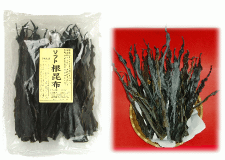 天然北海道産根昆布 210gのサムネイル