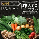 【送料無料】九州野菜お試し詰め合わせセット 花切り大根プレゼント野菜18品ベストセレクション九州で採れた美味しい野菜を選りすぐりでたっぷり18品詰めてお届け!|...