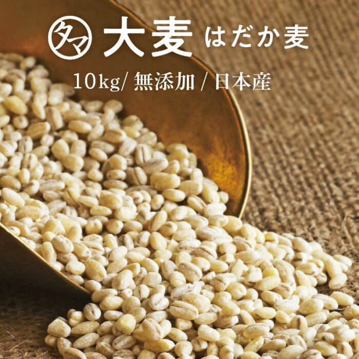 \話題の大麦/国産 大麦(はだか麦) 10kg(250g×40袋) 送料無料白米に比べて大麦は食物繊維が約24倍おおむぎ 水溶性食物繊維 カズレーザーと学ぶ テレビ TV 放送 水溶性食物繊維 新やせ菌 ブラウティア・ウェクセレラエ βグルカン 愛媛県産